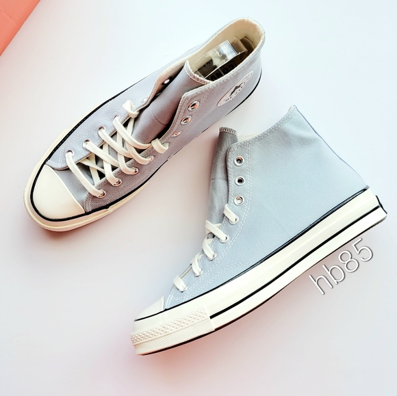 Converse Chuck 70 Hi Wolf Grey Black Egret Men\'s 10